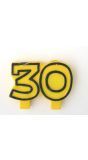 30 Jaar Verjaardag Kaarsje Geel