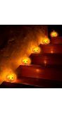 5 Halloween Pompoen Ballonnen met Licht