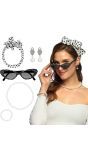 50's Rock Accessoireset Dames 5-Delig