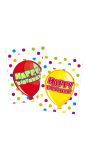 6 Happy Birthday Kinderfeestje Uitdeelzakjes