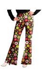 60's Hippie Flowers Broek Dames