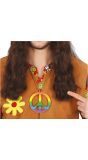 60's Retro Hippie Ketting Regenboog