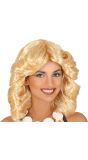70's Blonde Slag Pruik Vrouwen
