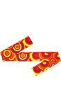 70's Disco Hoofdband Rood