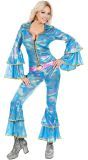 70's Disco Jumpsuit Vrouw