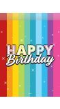 8 Rainbow Bday Kinderfeestje Uitdeelzakjes
