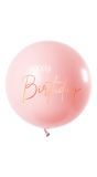 80cm Ballon Elegant Lush Blush Xl