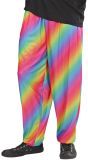 80's Baggy Regenboog Broek