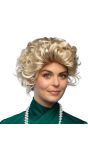 80's Blonde Pruik Dames