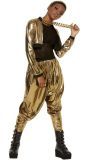 80's Hammer Time Kostuum Dames Goud