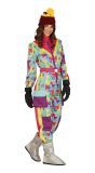 80's Skier Multicolor Dames Carnaval Outfit