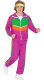 80's Trainingspak Heren Roze