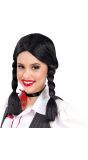 Addams Family Vlechten Pruik