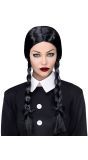 Addams Family Wednesday Pruik