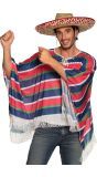 Alfonso Mexicaanse Poncho Heren