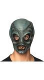 Alien Monster Hoofdmasker Groen