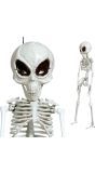 Alien Skelet Hang Decoratie