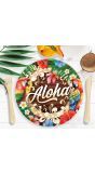 Aloha Hawaii Wegwerp Bordjes