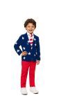 Amerikaans Stars & Stripes Opposuits Kostuum Jongens