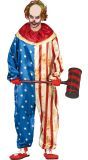 Amerikaanse Killerclown Kostuum Man