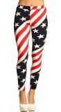 Amerikaanse Usa Vlag Legging Dames