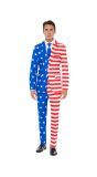Amerikaanse Vlag Suitmeister Kostuum