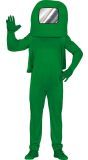 Among Us Imposter Groen Kostuum