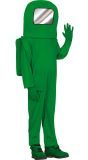 Among Us Kostuum Imposter Groen Kind