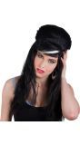 Amy Winehouse Pruik Zwart