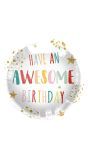 Awesome Birthday Folieballon