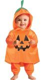 Baby Poncho Pompoen Oranje