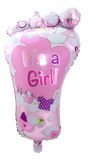 Babyvoetje Meisje Folieballon