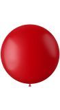 Ballonnen Knal Rood Mat 78cm