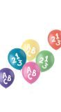 Ballonnen set 123 Abc School