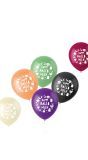 Ballonnen set Halloween Gekleurd