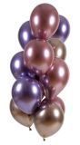 Ballonnen set Metallic Paars Roze