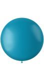 Ballonnen Turquoise Mat 78cm