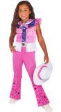Barbie Cowgirl Kind Kostuum Roze