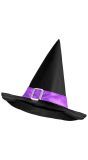 Basic Heksenhoed Paars Kind