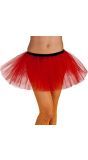 Basic Tutu Dames Rood