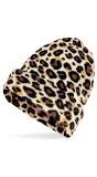 Beanie Carnaval Muts Luipaardprint Dames Heren