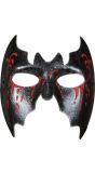 Bebloed Vleermuis Oogmasker