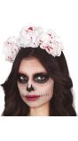Bebloede Rozen Haarband Halloween