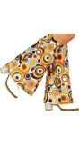 Beenwarmers 70's Volwassenen Retro Cirkels