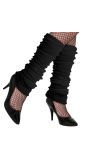 Beenwarmers Carnaval Zwart Dames