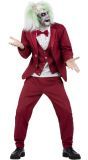 Beetlejuice Groom Kostuum Heren Rood