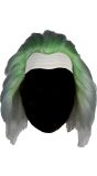 Beetlejuice Masker Latex met Groen Haar Halloween