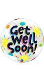 Beterschap Bubbles Ballon Get Well Soon