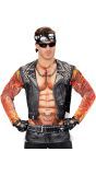 Biker Shirt Heren