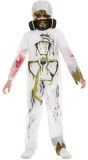 Biohazard Wit Jongens Kostuum